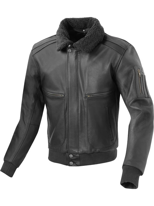 Bogotto Aviator Motorcycle Leather Jacket