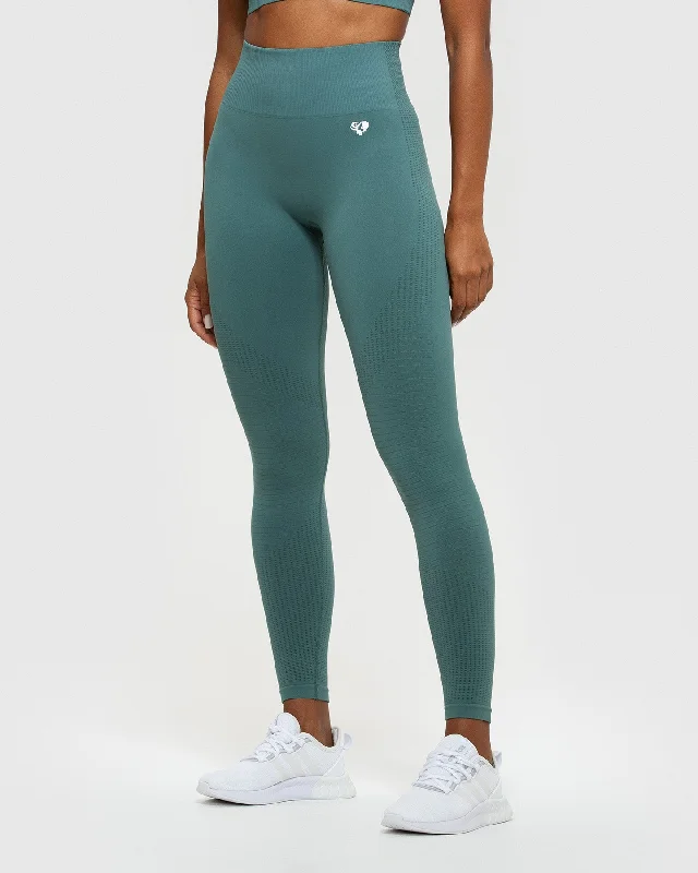 Power Seamless Leggings | Sea Pine