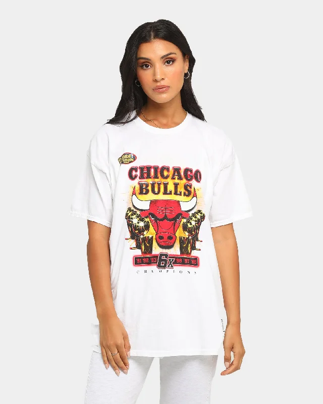 Mitchell & Ness Chicago Bulls Last Dance Vintage 6x Champ T-Shirt Vintage White