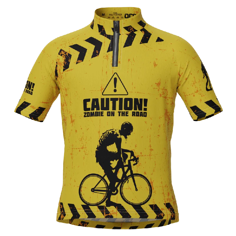 Kid's Zombies Short Sleeve Cycling Jersey