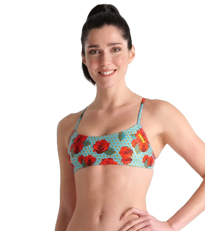 Arena Women's Rulebreaker Bandeau Play Bikini Top Back-tie bikini, Adjustable, Comfortable, Trendy Arena Women's Rulebreaker Bandeau Play Bikini Top Back-tie bikini, Adjustable, Comfortable, Trendy