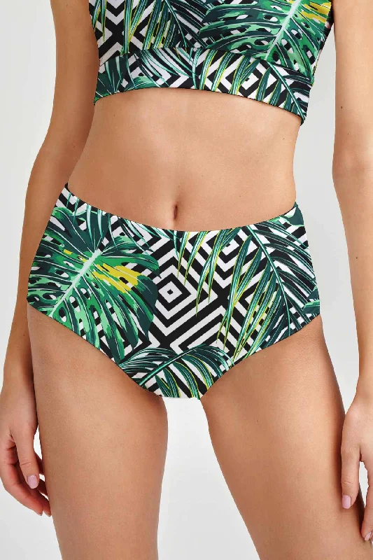 Palm Beach Cara Green High-Waist Hipster Bikini Bottom - Women Cross-front bikini, Sexy, Trendy, Comfortable Palm Beach Cara Green High-Waist Hipster Bikini Bottom - Women Cross-front bikini, Sexy, Trendy, Comfortable