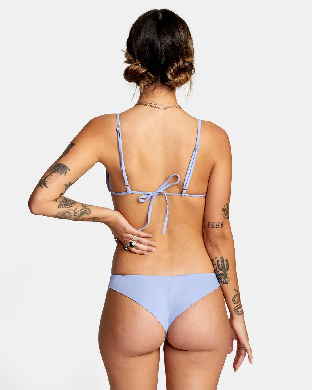 Solid Cheeky Bikini Bottoms - Grey Purple Ribbed bikini top, Comfortable, Sexy, Trendy Solid Cheeky Bikini Bottoms - Grey Purple Ribbed bikini top, Comfortable, Sexy, Trendy