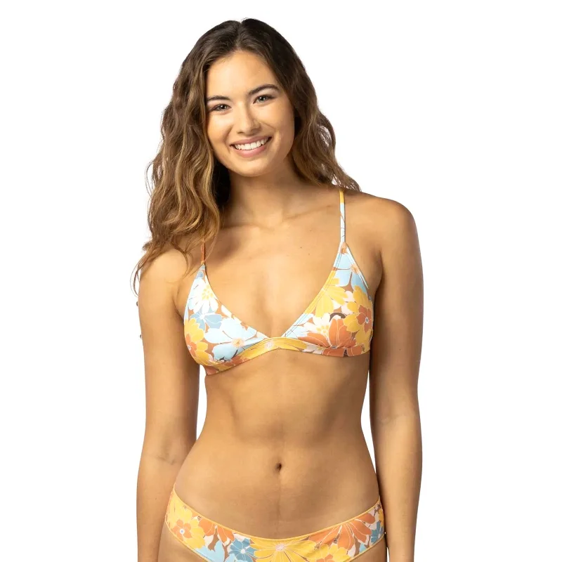 Sunrise Session Crossback Triangle Bikini Top Metallic bikini, Shiny, Glamorous, Trendy Sunrise Session Crossback Triangle Bikini Top Metallic bikini, Shiny, Glamorous, Trendy