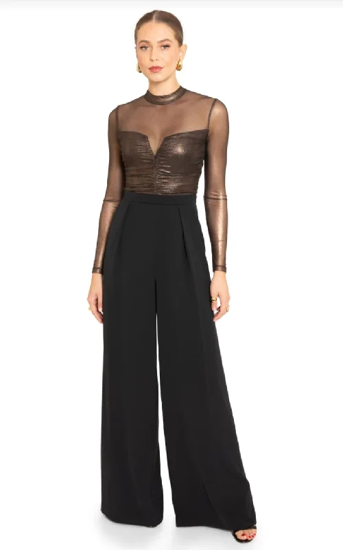 Black Halo- Leonarda Jumpsuit Elegant evening jumpsuit, Glamorous, Formal wear, Party attire Black Halo- Leonarda Jumpsuit Elegant evening jumpsuit, Glamorous, Formal wear, Party attire