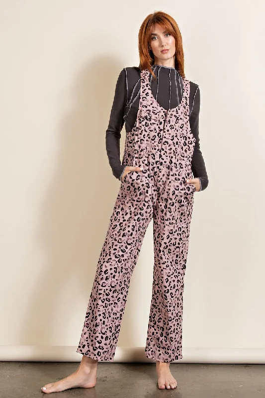 Animal/leopard Printed Jumpsuit Faux leather jumpsuit, Trendy, Street style, Fashionable Animal/leopard Printed Jumpsuit Faux leather jumpsuit, Trendy, Street style, Fashionable