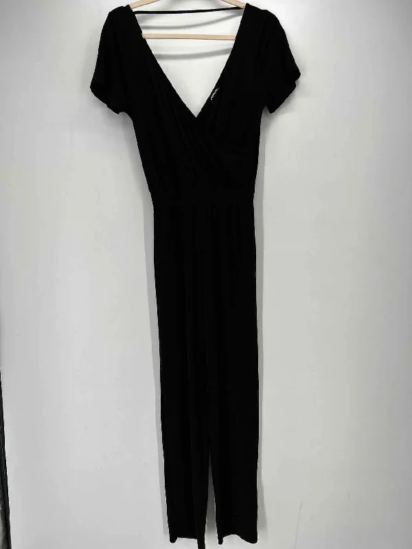 Express Size S Black Jumpsuit Structured jumpsuit, Tailored, Elegant, Professional