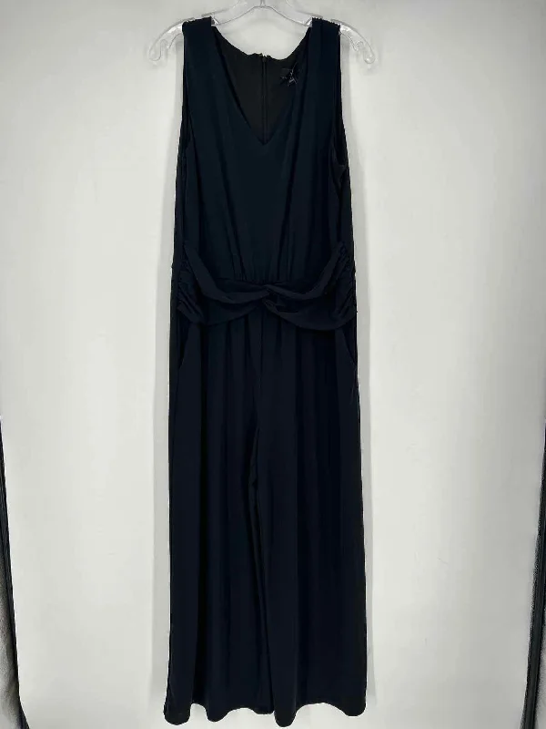 Jason Wu Size L Black Jumpsuit Strappy jumpsuit, Casual wear, Stylish, Comfortable