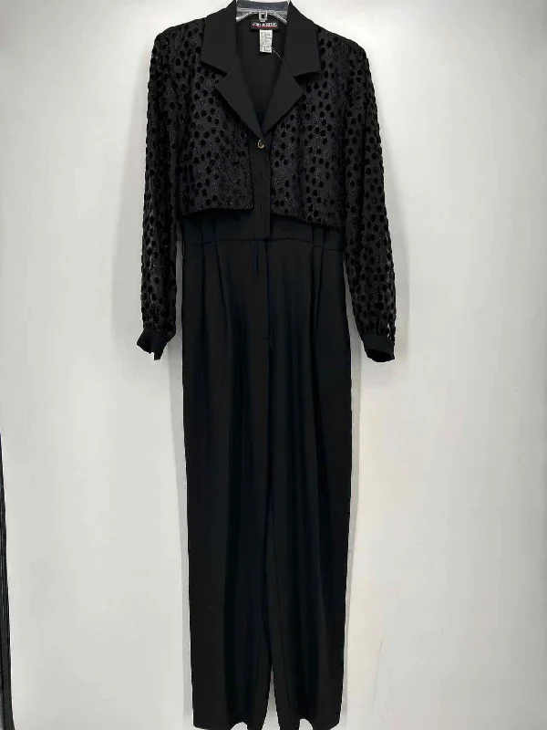 John Roberts Vintage Size 8 Black Glam Disco Jumpsuit Short jumpsuit, Casual wear, Comfortable, Trendy John Roberts Vintage Size 8 Black Glam Disco Jumpsuit Short jumpsuit, Casual wear, Comfortable, Trendy