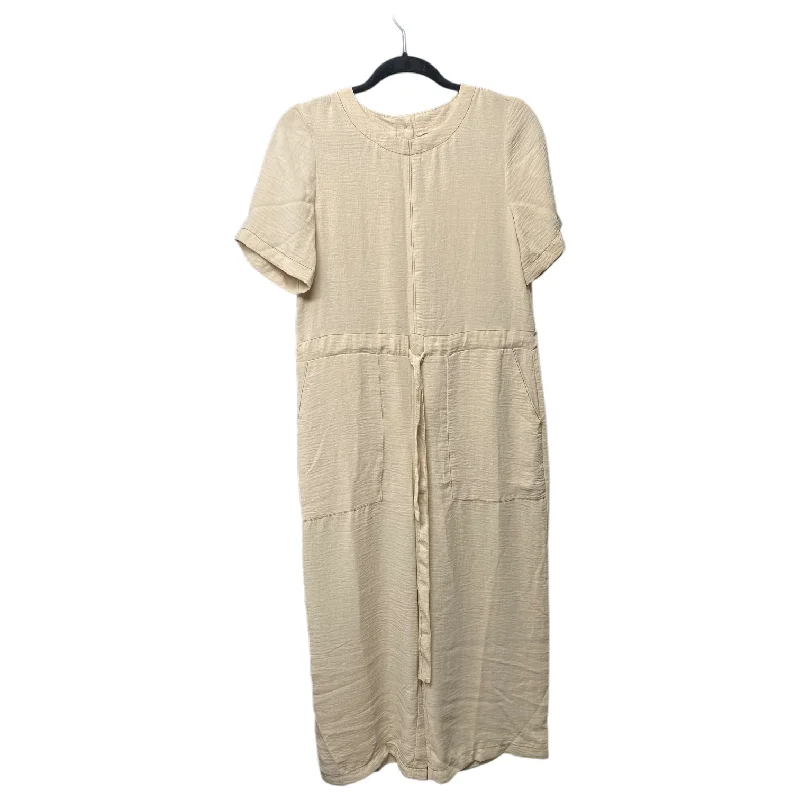 Jumpsuit By Asos In Tan, Size: 4 Off-the-shoulder jumpsuit, Sexy, Chic, Fashionable