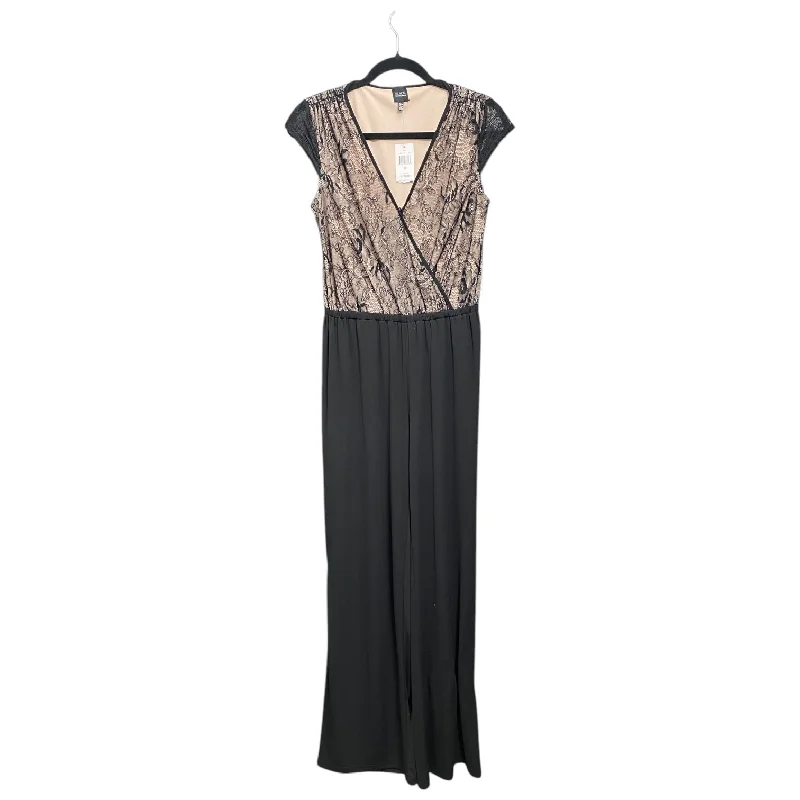 Jumpsuit By Saks Fifth Avenue In Black, Size: Xs Back zipper jumpsuit, Sleek, Chic, Comfortable Jumpsuit By Saks Fifth Avenue In Black, Size: Xs Back zipper jumpsuit, Sleek, Chic, Comfortable