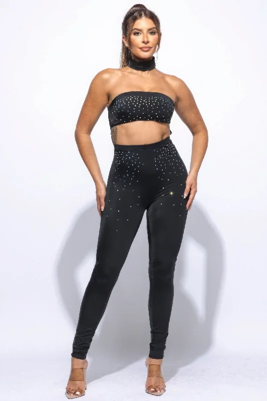 Chocker Tube Jumpsuit Ruffle sleeve jumpsuit, Feminine, Elegant, Comfortable