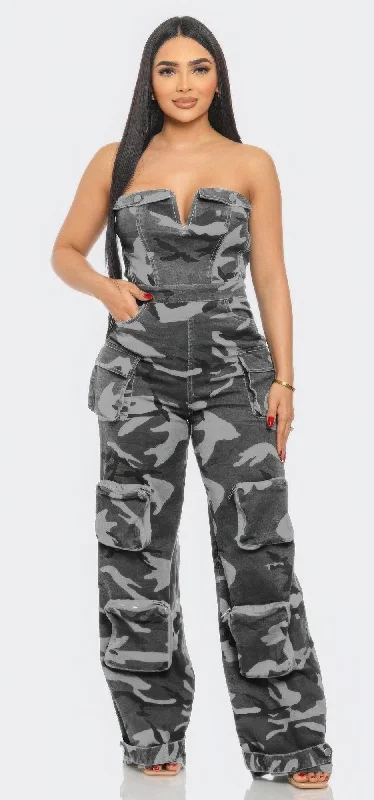 Tube jumpsuit Cold-shoulder jumpsuit, Sexy, Fashionable, Comfortable