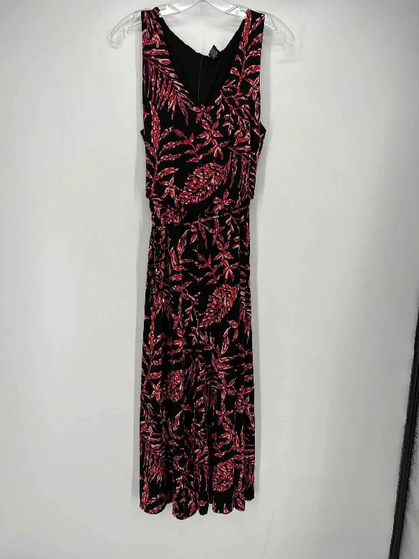 Nicole Miller Size M Black Print Jumpsuit Printed floral jumpsuit, Summer, Relaxed fit, Comfortable Nicole Miller Size M Black Print Jumpsuit Printed floral jumpsuit, Summer, Relaxed fit, Comfortable