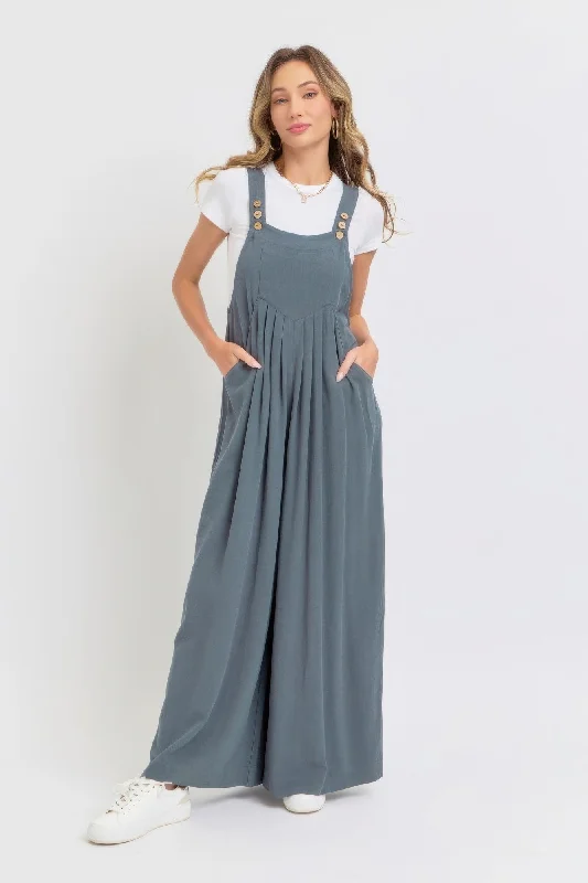 Adjustable Strap Overall Wide Leg Jumpsuit Cargo jumpsuit, Casual, Functional, Street style Adjustable Strap Overall Wide Leg Jumpsuit Cargo jumpsuit, Casual, Functional, Street style