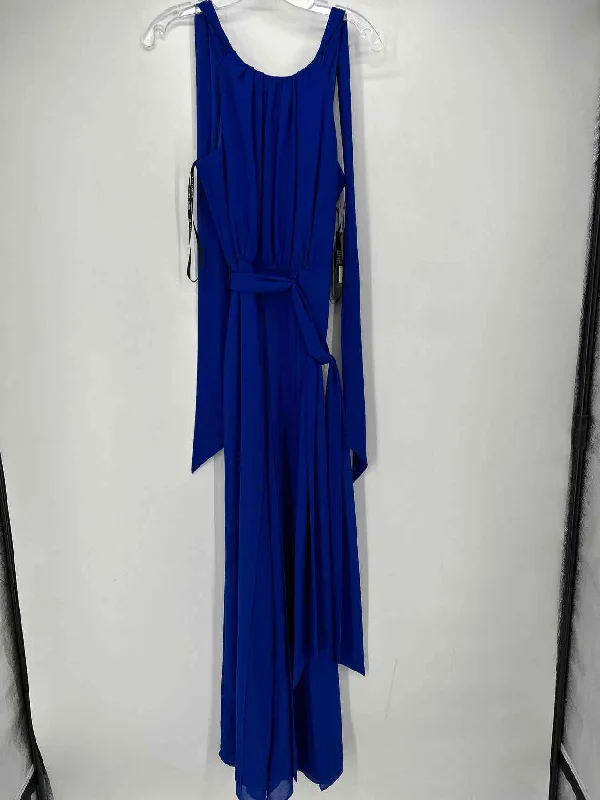 Vince Camuto Chiffon Halter Size 8 Cobalt Blue NWT Jumpsuit Long-sleeve jumpsuit, Fall fashion, Warm, Stylish Vince Camuto Chiffon Halter Size 8 Cobalt Blue NWT Jumpsuit Long-sleeve jumpsuit, Fall fashion, Warm, Stylish