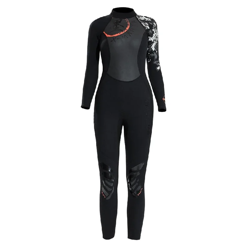 Maxbell Maxbell Women 1.5mm Diving Wetsuit Long Sleeve Wet Suit Jumpsuit Full Body Suit XL Square neck jumpsuit, Elegant, Trendy, Comfortable Maxbell Maxbell Women 1.5mm Diving Wetsuit Long Sleeve Wet Suit Jumpsuit Full Body Suit XL Square neck jumpsuit, Elegant, Trendy, Comfortable
