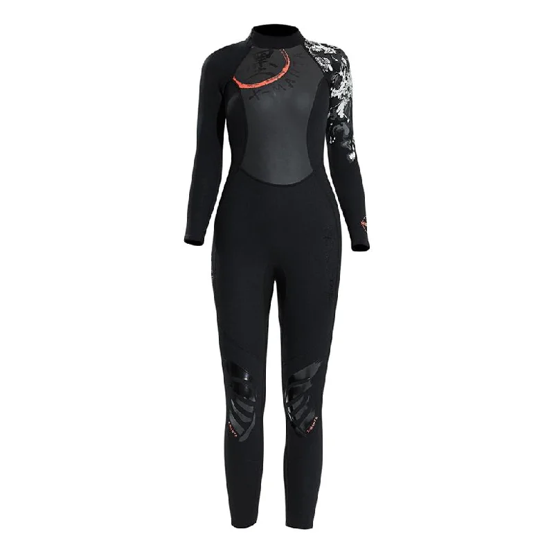 Maxbell Maxbell Women 3mm Diving Wetsuit Long Sleeve Wet Suit Jumpsuit Full Body Suit XL V-neck jumpsuit, Sexy, Trendy, Comfortable Maxbell Maxbell Women 3mm Diving Wetsuit Long Sleeve Wet Suit Jumpsuit Full Body Suit XL V-neck jumpsuit, Sexy, Trendy, Comfortable
