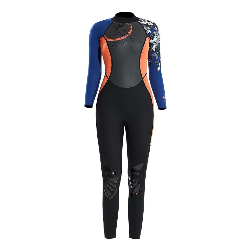 Maxbell Maxbell Women Lady 3mm Diving Wetsuit One-Piece Long Sleeve Wet Suit Jumpsuit M Fitted wide leg jumpsuit, Elegant, Feminine, Fashionable Maxbell Maxbell Women Lady 3mm Diving Wetsuit One-Piece Long Sleeve Wet Suit Jumpsuit M Fitted wide leg jumpsuit, Elegant, Feminine, Fashionable