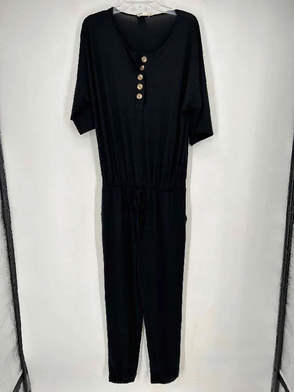 Zenana Size L Black Jumpsuit Formal jumpsuit, Elegant, Trendy, Chic