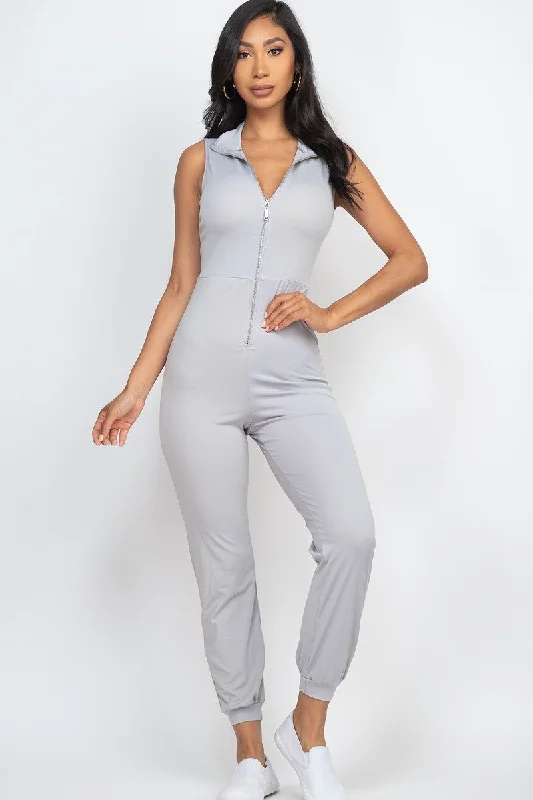 Zip Front Jumpsuit Wrap jumpsuit, Elegant, Comfortable, Fashionable