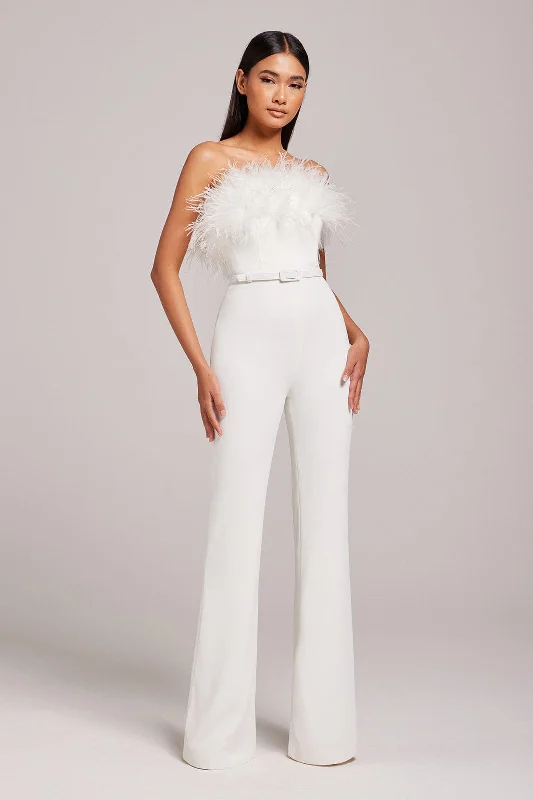 Colette White Jumpsuit Jumpsuit romper, Playful, Casual, Comfortable
