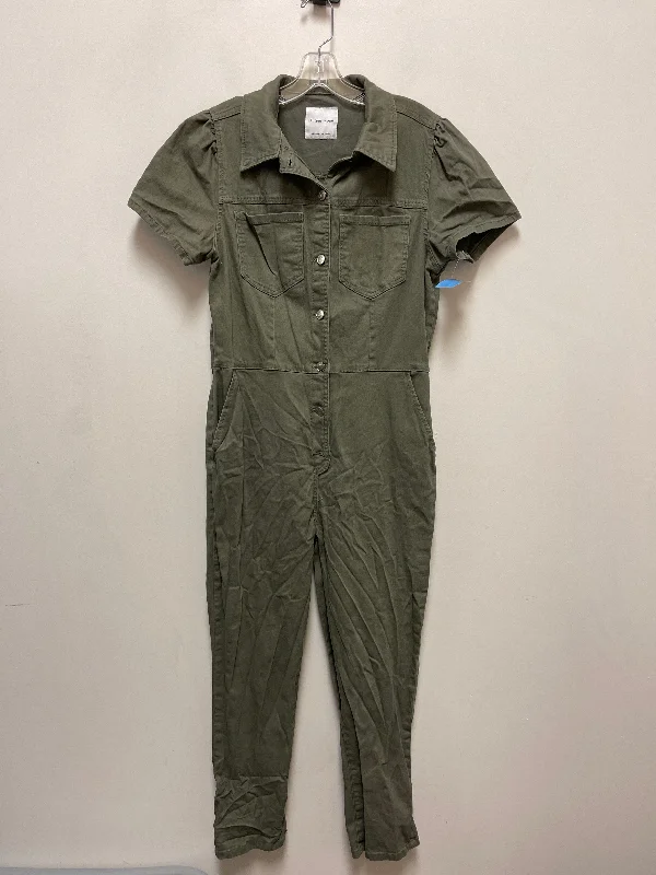 Jumpsuit By Celebrity Pink In Green, Size: L Strapless jumpsuit, Party attire, Sexy, Trendy Jumpsuit By Celebrity Pink In Green, Size: L Strapless jumpsuit, Party attire, Sexy, Trendy