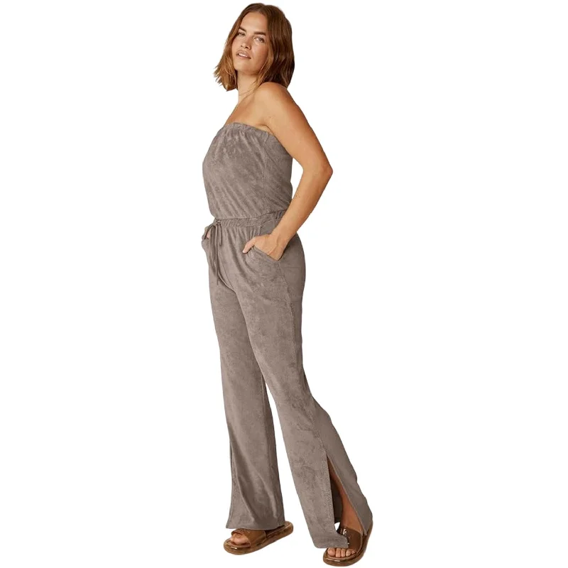 BEYOND YOGA Womens Tropez Jumpsuit Small US 4-6 Birch Brown Striped jumpsuit, Bold pattern, Trendy, Comfortable BEYOND YOGA Womens Tropez Jumpsuit Small US 4-6 Birch Brown Striped jumpsuit, Bold pattern, Trendy, Comfortable