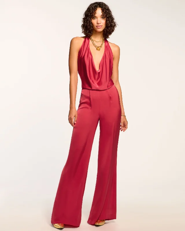 Harriet Halter Jumpsuit Summer jumpsuit, Light fabric, Comfortable, Fashionable
