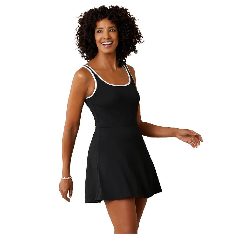 Tommy Bahama Island Cays Cabana Romper Cover Up - Black * Casual chic jumpsuit, Relaxed, Comfortable, Stylish